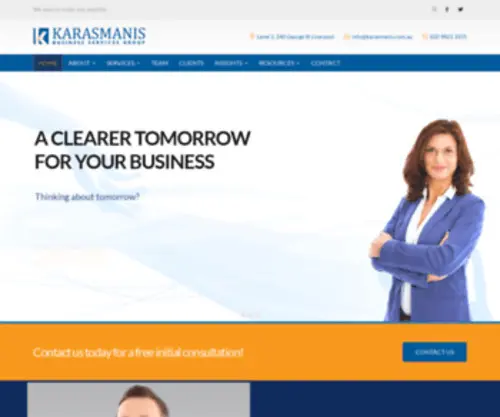 Karasmanis.com.au(Accountants & Tax Agents in Liverpool NSW) Screenshot