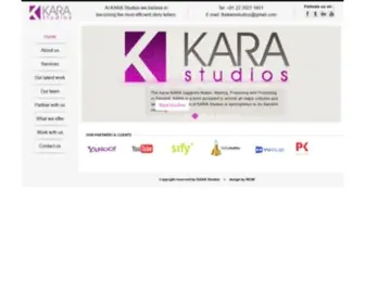 Karastudios.com(Digital Agency Website) Screenshot