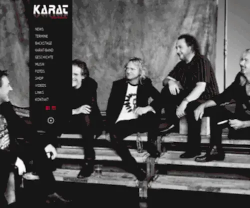 Karat-Band.com(Deutschsprachiger Rockmusik 1975 bis 2018) Screenshot