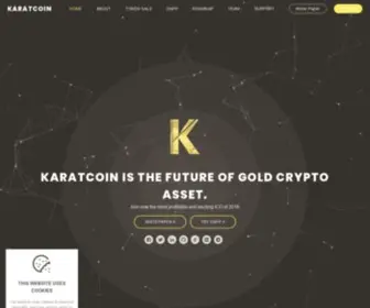 Karatcoin.co(Karatcoin) Screenshot