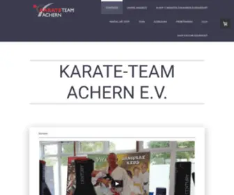 Karate-Achern.de(Karate Team Achern e.V) Screenshot