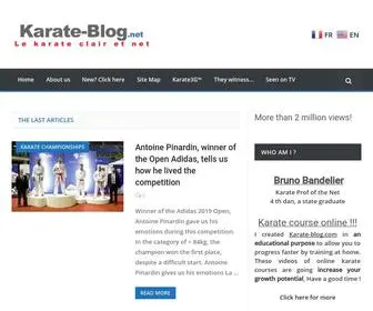 Karate-Blog.com(The Karate Clear and Net) Screenshot