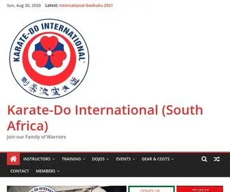 Karate-DO.co.za(Join our Family of Warriors) Screenshot