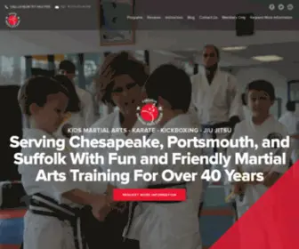 Karate-Family.com(Virginia Martial Arts Center) Screenshot