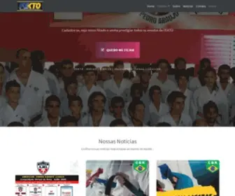 Karate-TO.com.br(FEKTO) Screenshot