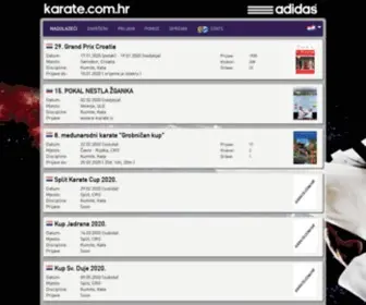 Karate.com.hr(Nadolazeći) Screenshot