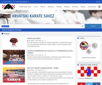 Karate.hr(Hrvatski Karate Savez) Screenshot