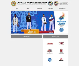 Karate.lv(Latvijas) Screenshot