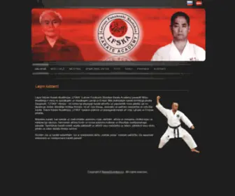 Karateshotokan.lv(Daugavpils Karate Academy LFSKA) Screenshot