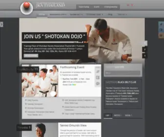 Karatethai.com(Thai-Japan Shotokan Karate Association (Thailand)) Screenshot