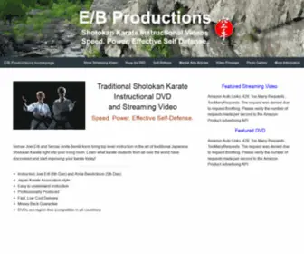 Karatevid.com(Traditional Karate DVD and Streaming video) Screenshot