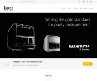 Karatmeter.com(Karat Meter) Screenshot