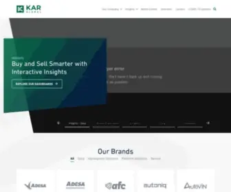 Karauctionservices.com(KAR Global) Screenshot