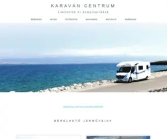 Karavancentrum.hu(Karaván Centrum) Screenshot