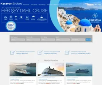 Karavancruises.com(Gemi Turları) Screenshot
