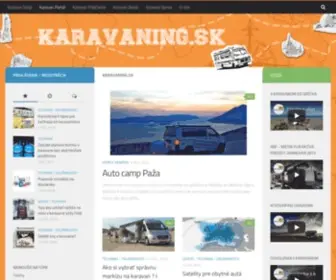 Karavaning.sk(Karavan portál) Screenshot
