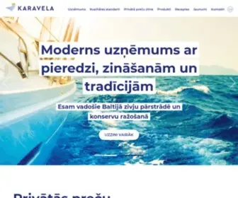 Karavela.lv(Zivju konservi) Screenshot