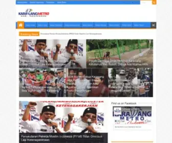 Karawangmetro.com(Karawang Metro) Screenshot