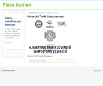 Karayolutrafiksempozyumu.com(Karayolu Trafik Sempozyumu) Screenshot