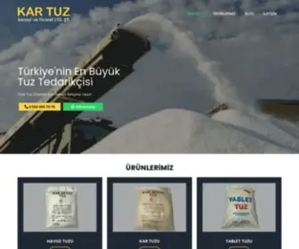 Karbeyaztuz.com(Türkiye'nin En Büyük Tuz Tedarikçisi) Screenshot