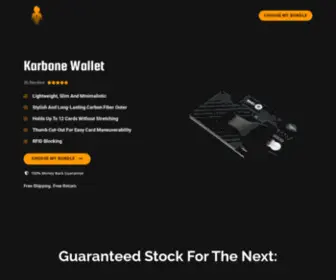 Karbonewallet.com(Karbone Wallet) Screenshot