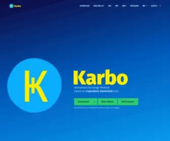 Karbowanec.com(Cryptographic Digital Exchange Medium) Screenshot