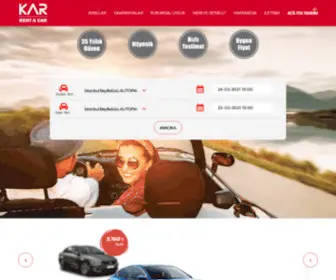 Karcarrental.com(Kar Rent a Car) Screenshot