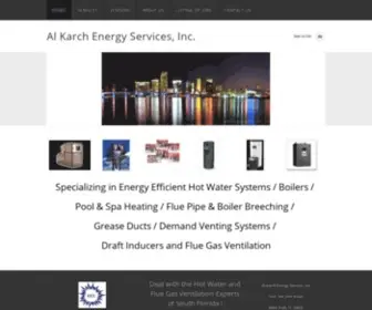 Karchenergy.com(Al Karch Energy Services) Screenshot