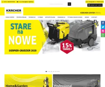 Karcher-Gabe.pl(Maszyny czyszczące) Screenshot