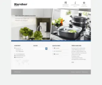 Karcher-Haushalt.de(Karcher Haushaltswaren) Screenshot