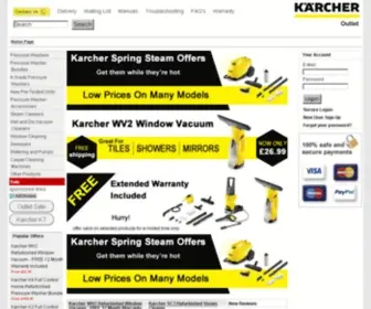 Karcheroutlet.co.uk(Karcher Outlet :: Refurbished and end of line Kärcher stock) Screenshot