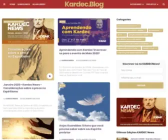 Kardec.blog.br(Este blog é mantido pelo IDEAK (Instituto de Divulgação Espírita Allan Kardec)) Screenshot