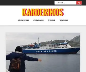 Karderinos.gr(Home) Screenshot