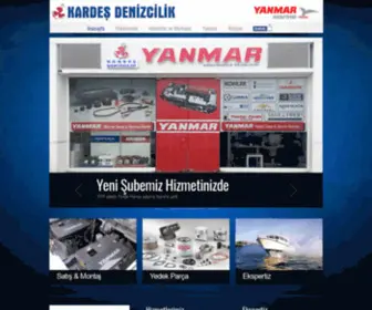 Kardesdenizcilik.com(Yanmar Servisi) Screenshot