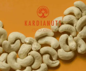 Kardianuts.com(Cashew) Screenshot