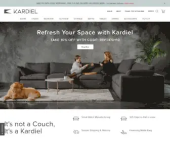 Kardiel.com(Modern Mid) Screenshot