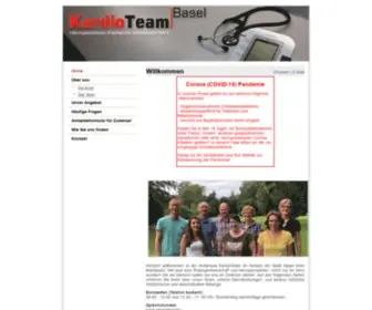 Kardioteam.ch(Kardioteam Basel) Screenshot