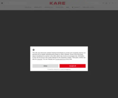 Kare-Design.de(KARE B2B) Screenshot