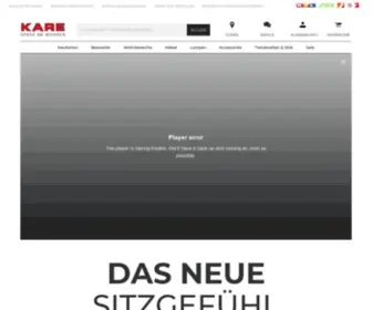 Kare.de(KARE Möbel kaufen) Screenshot