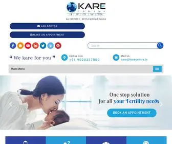 Karecentre.in(Infertility Tretment Center Thrissur) Screenshot