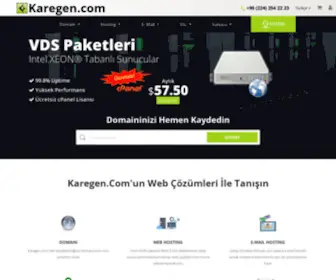 Karegen.com(Domain ve Hosting Teknolojileri) Screenshot