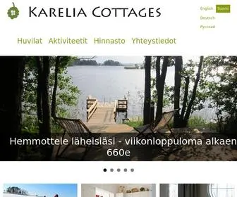 Kareliacottages.com(Karelia Cottages) Screenshot