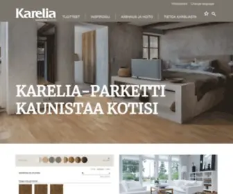 Kareliaparketti.com(Karelia) Screenshot