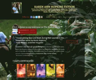 Karenannhopkinsfiction.com(Books) Screenshot