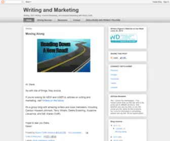 Karencioffiwritingandmarketing.com(Karencioffiwritingandmarketing) Screenshot