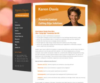 Karendavis.net(Karen Davis) Screenshot