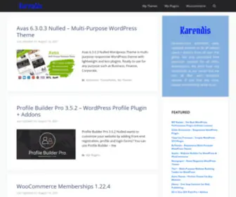 Karendis.com(Free, GPL, Nulled & Premium Wordpress Theme And Plugins) Screenshot