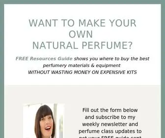 Karengilbert.info(Where to buy perfumery materials online) Screenshot