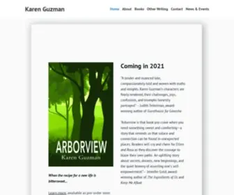 Karenguzman.com(When the recipe for a new life) Screenshot