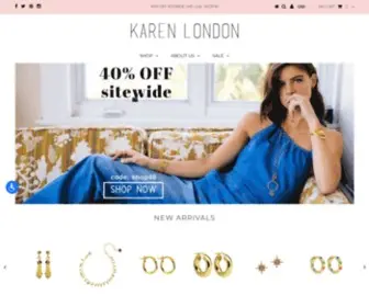 Karenlondon.com(Karen London Jewelry) Screenshot